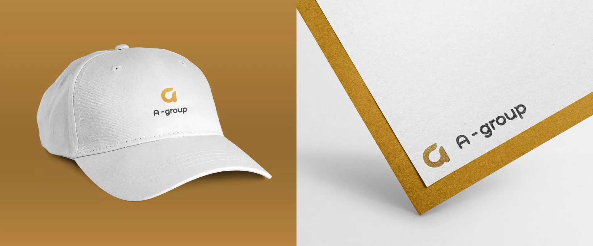 Разработка логотипа для компании «А-ГРУПП» в Отрадном