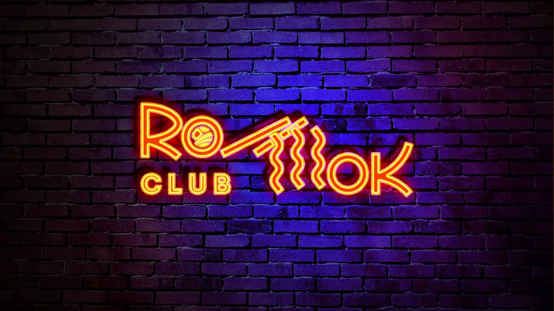 Разработка светящейся интерьерной вывески суши-бара «Roll Wok Club» в Отрадном Разработка светящейся интерьерной вывески суши-бара «Roll Wok Club» в Отрадном