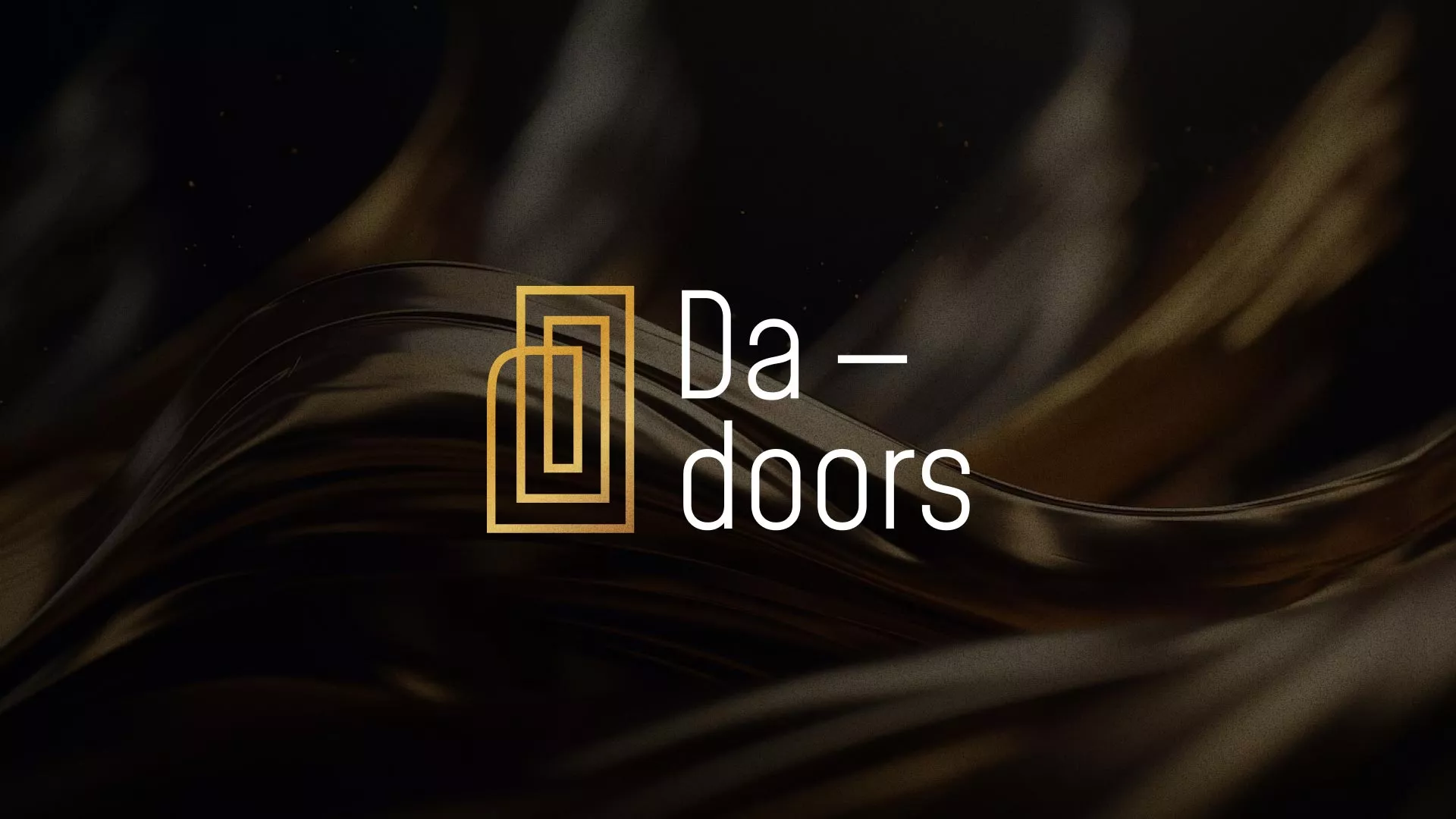 Разработка логотипа для компании «DA-DOORS» в Отрадном