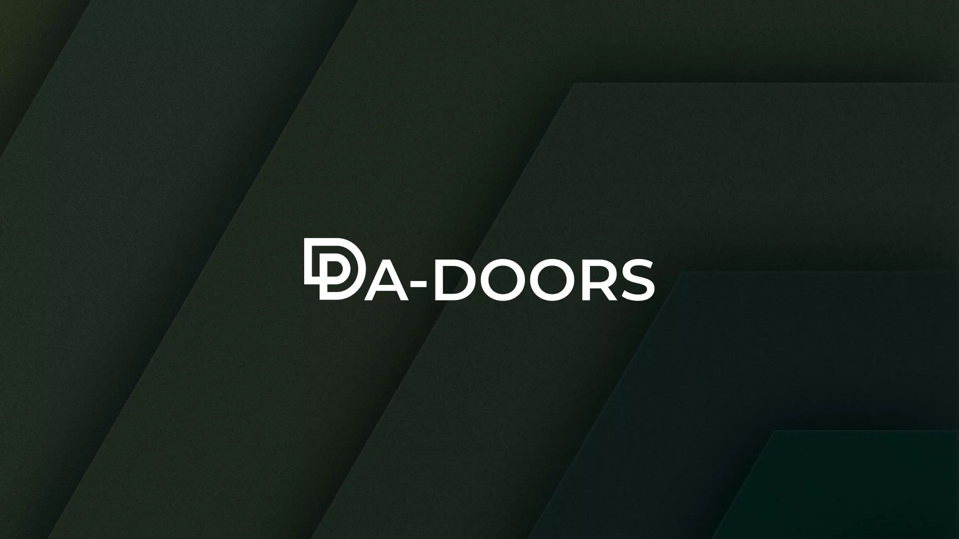 Создание логотипа компании «DA-DOORS» в Отрадном